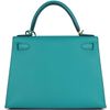 Hermès Kelly Sellier 28 Vert Verone Epsom GHW