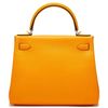 Hermès Kelly Retourne 28 Jaune d'Or Evercolor PHW