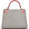 Hermès Kelly Sellier 28 Special Order HSS Gris Mouette / Rose Azalee Epsom BGHW