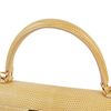 Hermès Kelly Sellier 28 Beige Shiny Niloticus Lizard GHW