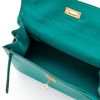 Hermès Kelly Sellier 28 Vert Verone Ostrich GHW