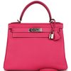 Hermès Kelly Retourne 28 Rose Tyrien Epsom PHW