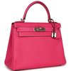 Hermès Kelly Retourne 28 Rose Tyrien Epsom PHW