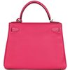 Hermès Kelly Retourne 28 Rose Tyrien Epsom PHW