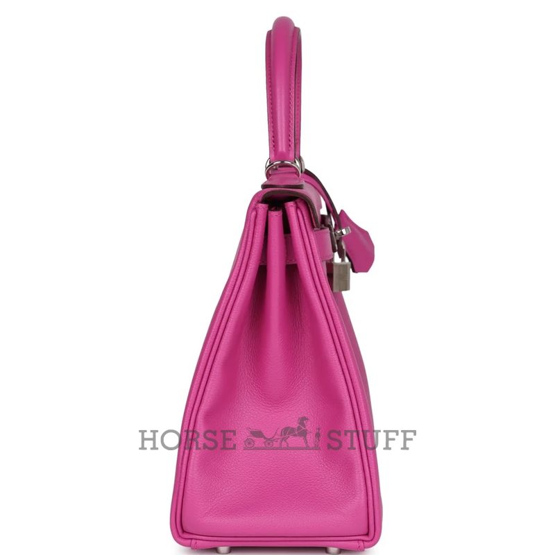 Hermès Kelly Retourne 28 Magnolia Evercolor PHW