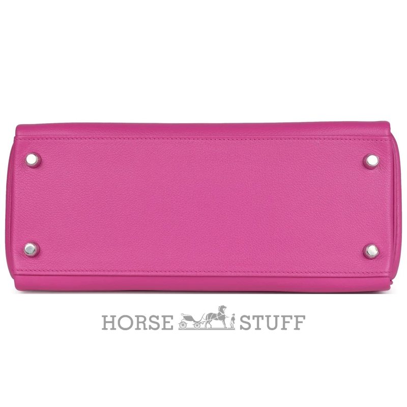 Hermès Kelly Retourne 28 Magnolia Evercolor PHW
