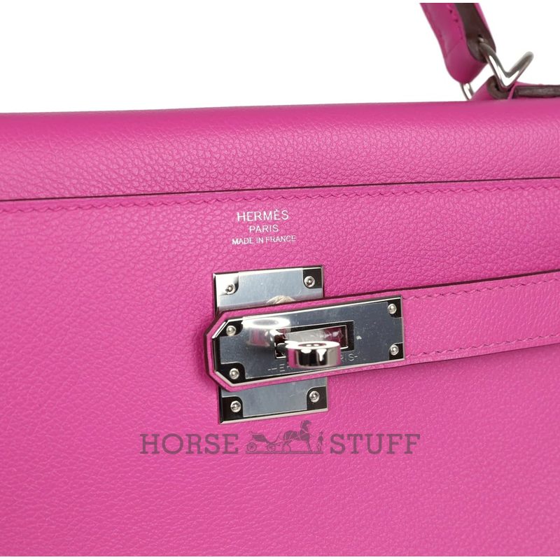 Hermès Kelly Retourne 28 Magnolia Evercolor PHW