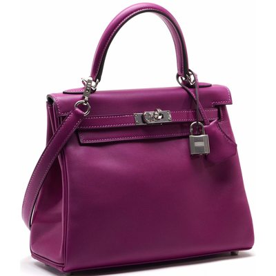 Hermès Kelly Retourne 28 Anemone Swift PHW