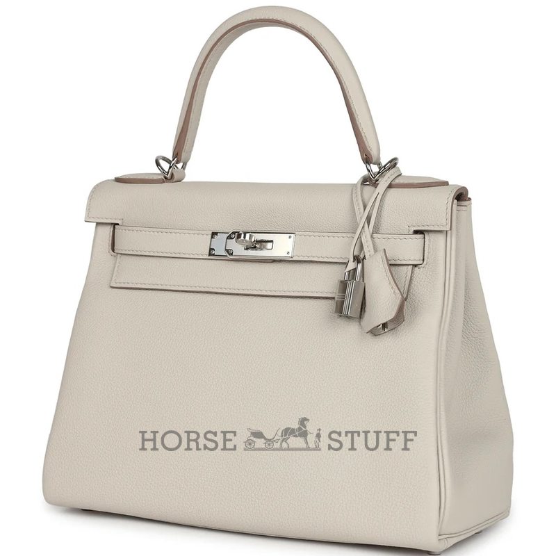 Hermès Kelly Retourne 28 Beton Togo PHW