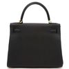 Hermès Kelly Retourne 28 Black Togo GHW