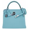 Hermès Kelly Retourne 28 Blue Atoll Togo PHW