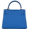 Hermès Kelly Retourne 28 Blue France Togo GHW