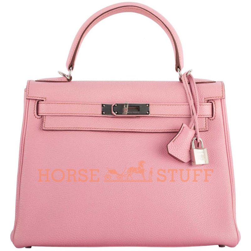 Hermès Kelly Retourne 28 Bubblegum Togo PHW