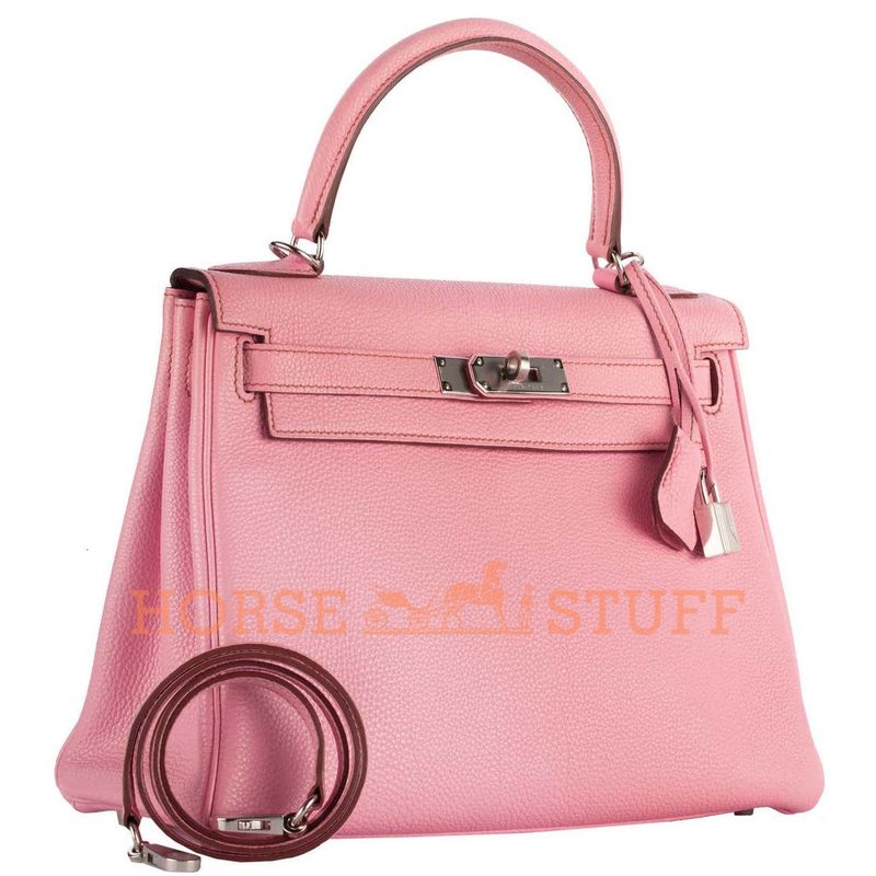 Hermès Kelly Retourne 28 Bubblegum Togo PHW