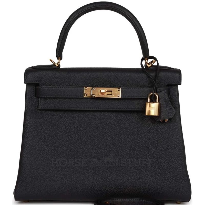 Hermès Kelly Retourne 28 Caban Togo GHW