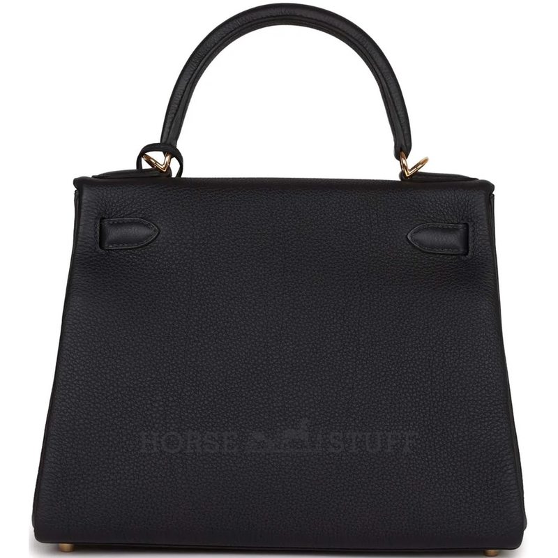Hermès Kelly Retourne 28 Caban Togo GHW