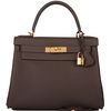 Hermès Kelly Retourne 28 Ebene Togo GHW