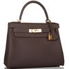 Hermès Kelly Retourne 28 Ebene Togo GHW