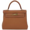 Hermès Kelly Retourne 28 Gold Togo GHW