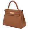 Hermès Kelly Retourne 28 Gold Togo GHW