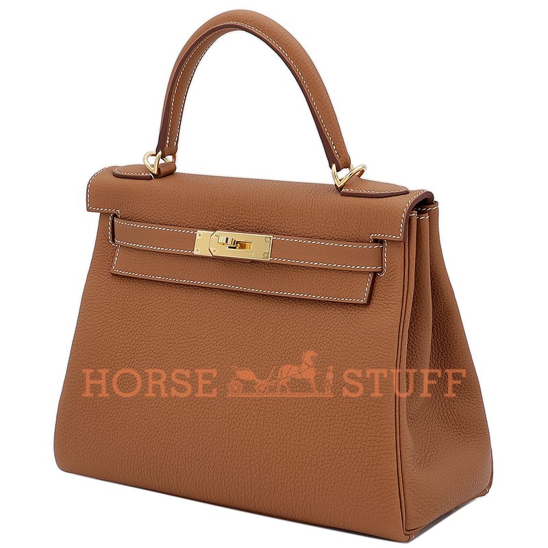 Hermès Kelly Retourne 28 Gold Togo GHW