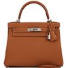 Hermès Kelly Retourne 28 Gold Togo PHW