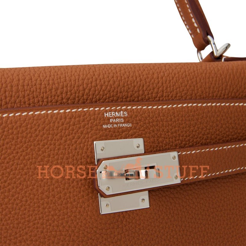 Hermès Kelly Retourne 28 Gold Togo PHW