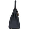 Hermès Kelly Retourne 28 Gris Misty Togo Permabrass HW