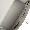 Hermès Kelly Retourne 28 Gris Pale Togo PHW