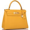 Hermès Kelly Retourne 28 Jaune Ambre Togo GHW