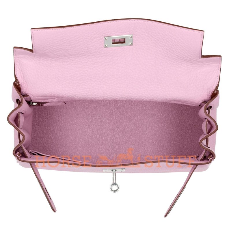 Hermès Kelly Retourne 28 Mauve Sylvestre Togo PHW