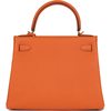 Hermès Kelly Retourne 28 Orange Togo GHW