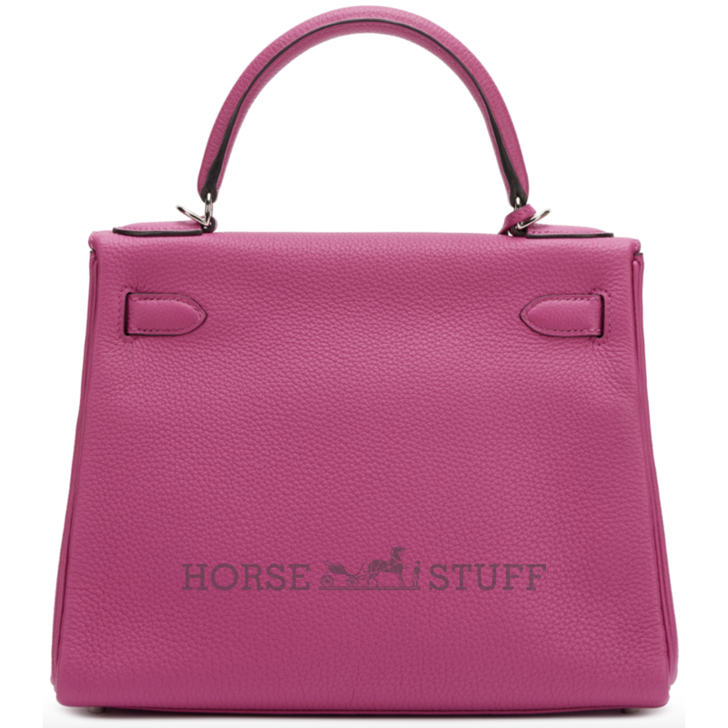 Hermès Kelly Retourne 28 Rose Pourpre Togo PHW