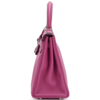 Hermès Kelly Retourne 28 Rose Pourpre Togo PHW