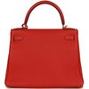 Hermès Kelly Retourne 28 Rouge Casaque Togo GHW