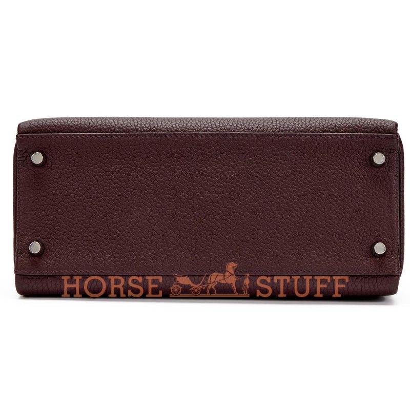 Hermès Kelly Retourne 28 Rouge Sellier Togo PHW