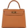 Hermès Kelly Sellier 28 Gold Togo GHW