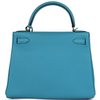 Hermès Kelly Retourne 28 Turquoise Togo GHW