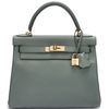 Hermès Kelly Retourne 28 Vert Amande Togo GHW