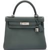 Hermès Kelly Retourne 28 Vert Amande Togo PHW