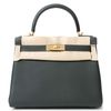 Hermès Kelly Retourne 28 Vert Fonce Togo GHW