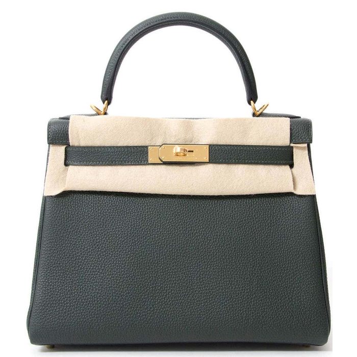 Hermes Vert Anis Togo Kelly RP/DU