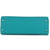 Hermes Kelly Retourne 32 Blue Paon Clemence PHW