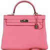 Hermes Kelly Retourne 32 Rose Azalee Clemence PHW