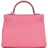 Hermes Kelly Retourne 32 Rose Azalee Clemence PHW