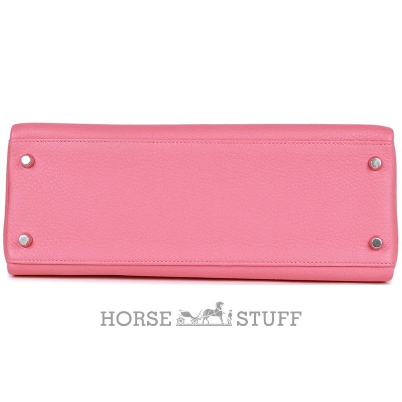 Hermes Kelly Retourne 32 Rose Azalee Clemence PHW