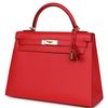 Hermès Kelly Sellier 32 Rouge Tomate Epsom GHW