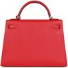 Hermès Kelly Sellier 32 Rouge Tomate Epsom GHW