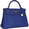 Hermes Kelly Retourne 32 Blue Electrique Togo GHW