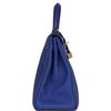 Hermes Kelly Retourne 32 Blue Electrique Togo GHW